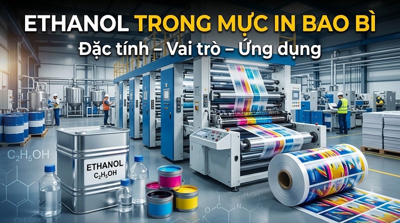 Ethanol Trong Mực In Bao Bì: Vai Trò, Ứng Dụng Và Tiêu Chí Lựa Chọn